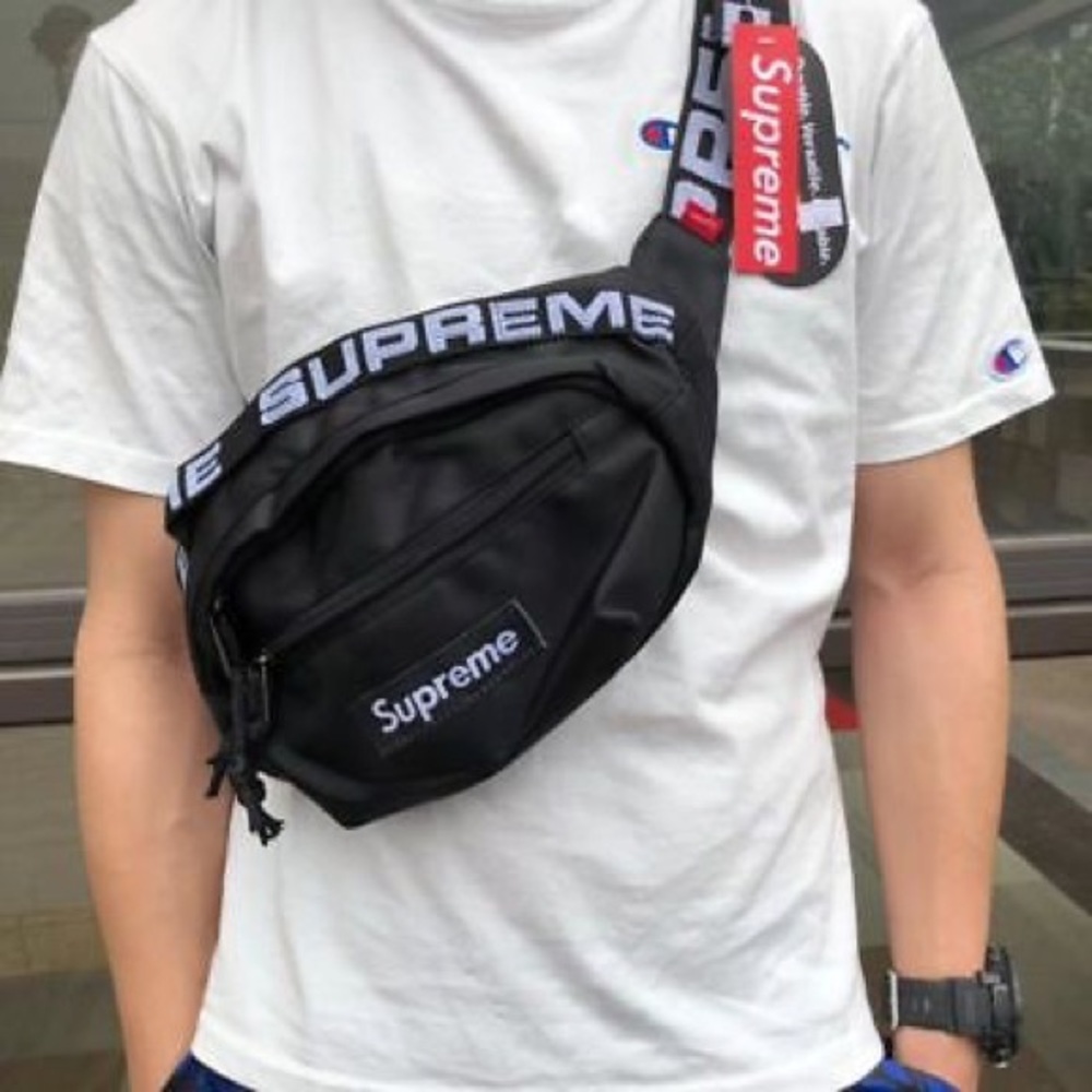 Supreme Cordura Waist Bag - Black